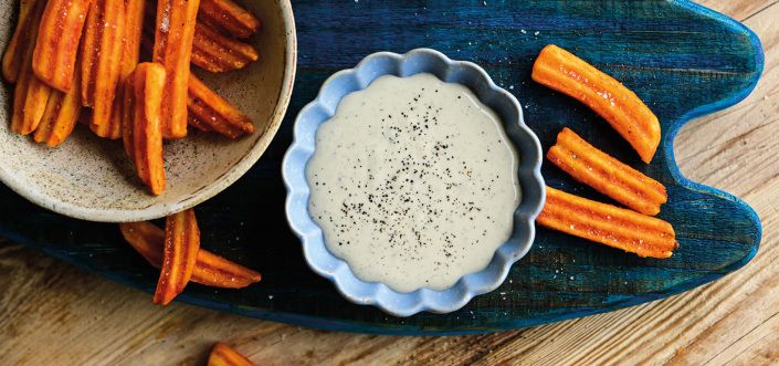 Aviko Wavy Blends Паприка з кремовим соусом з горгонзолою