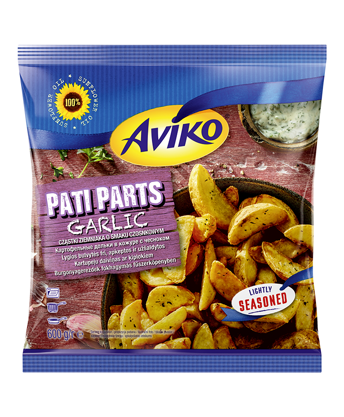 PATI PARTS GARLIC 600