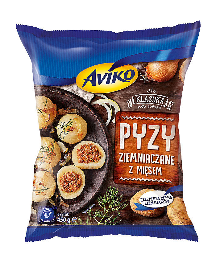 PYZY ZIEMNIACZANE Z MIĘSEM 450